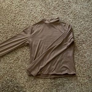 Long Sleeve turtle neck crop top